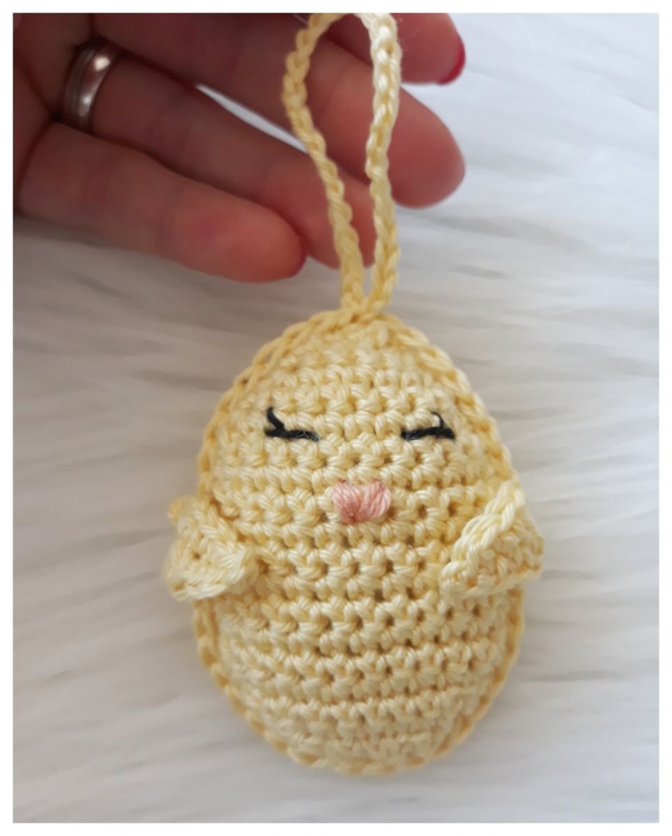 Blog-Inhaltsbild für 'Osteranhänger, kostenlose Häkelanleitung'